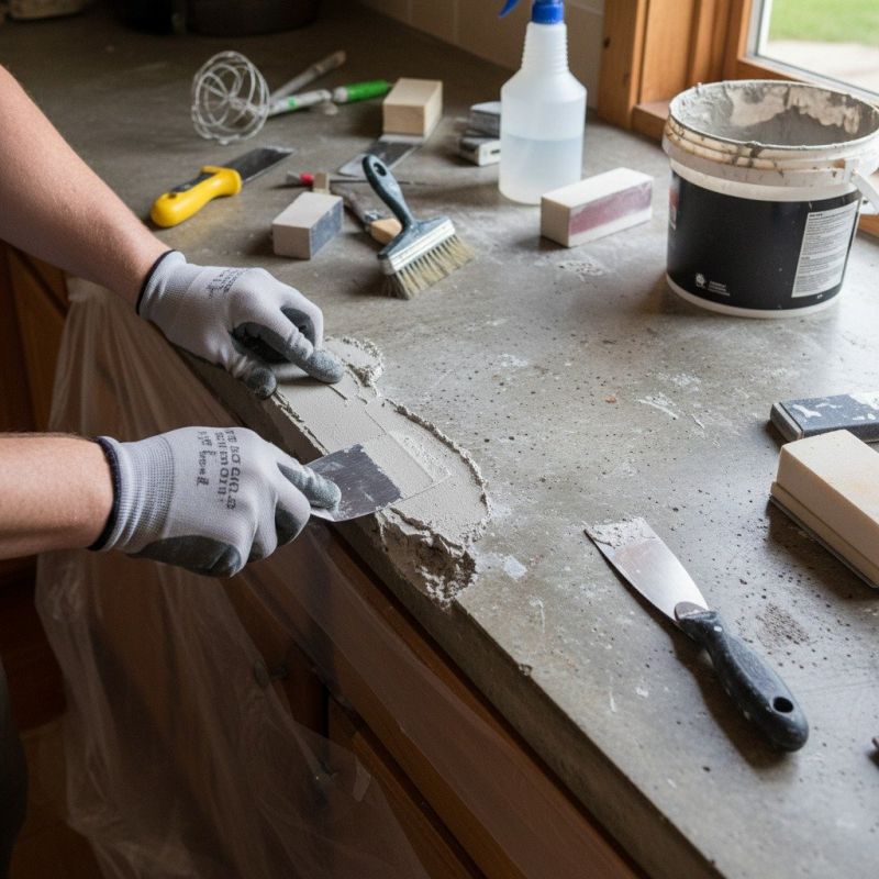 Local Countertop Painting pros at work